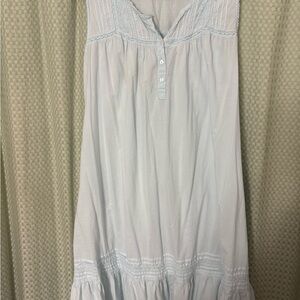 Light Blue Sleeveless Nightgown